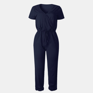 Short Sleeve Jumpsuit