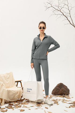 Fleece Jacket & Leggings Set