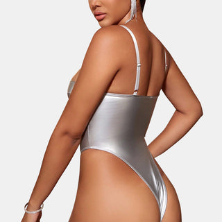 Leather Cami Bodysuit