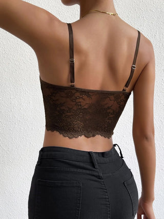 Lace Crop Cami Top