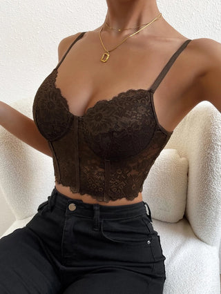Lace Crop Cami Top