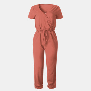 Short Sleeve Jumpsuit