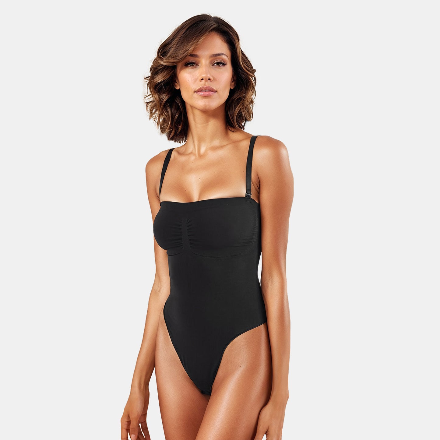Strapless Thong Sculpt Bodysuit
