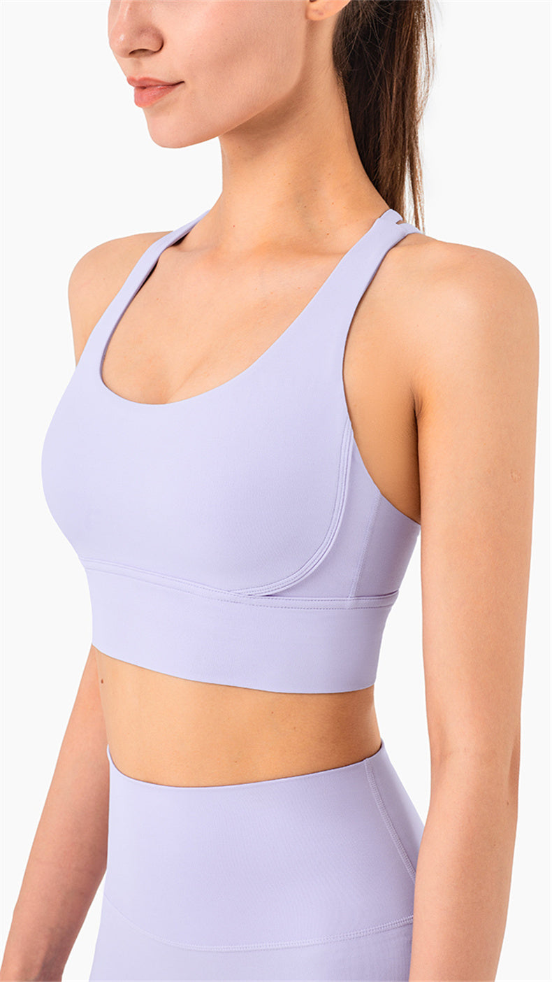Crisscross Yoga Bra
