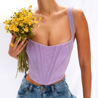 Square Neck Corset