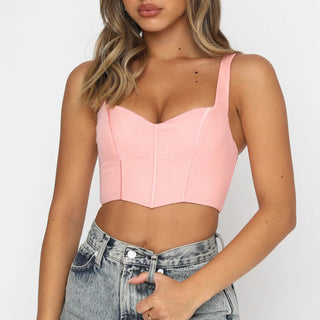 Mesh Corset Cami Top