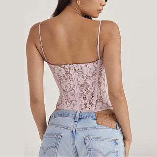 Rose Lace Corset