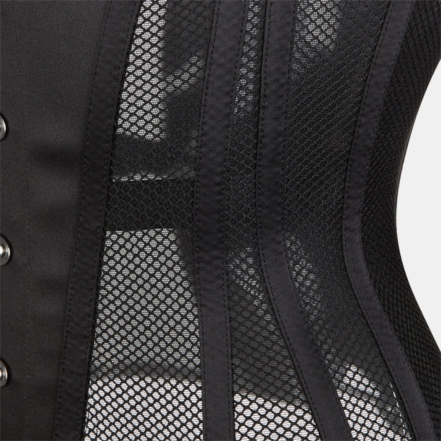 Mesh Underbust Waist Trainer Corset - Amber