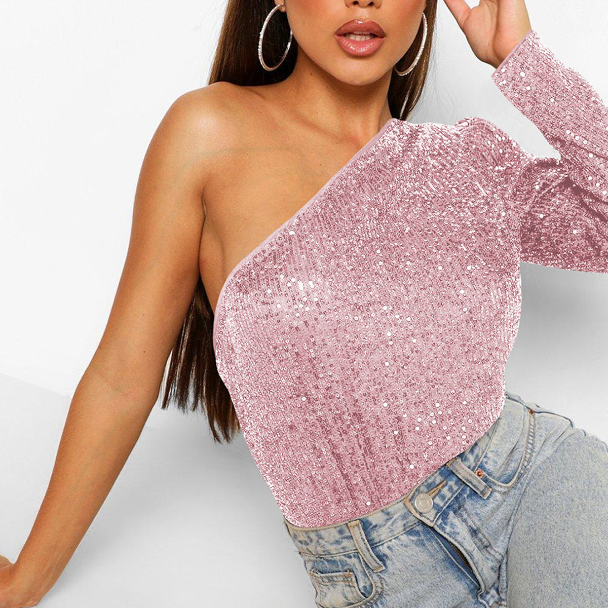 One Shoulder Bodysuit