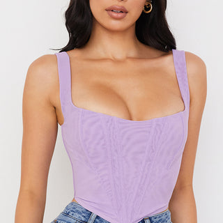 Square Neck Corset