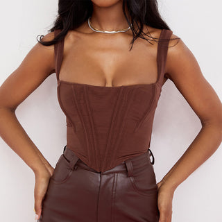 Square Neck Corset