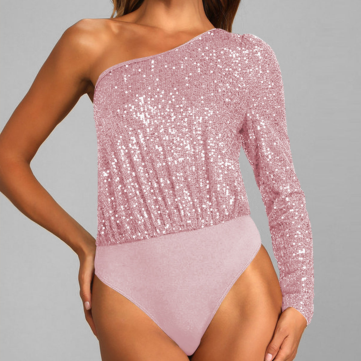 One Shoulder Bodysuit
