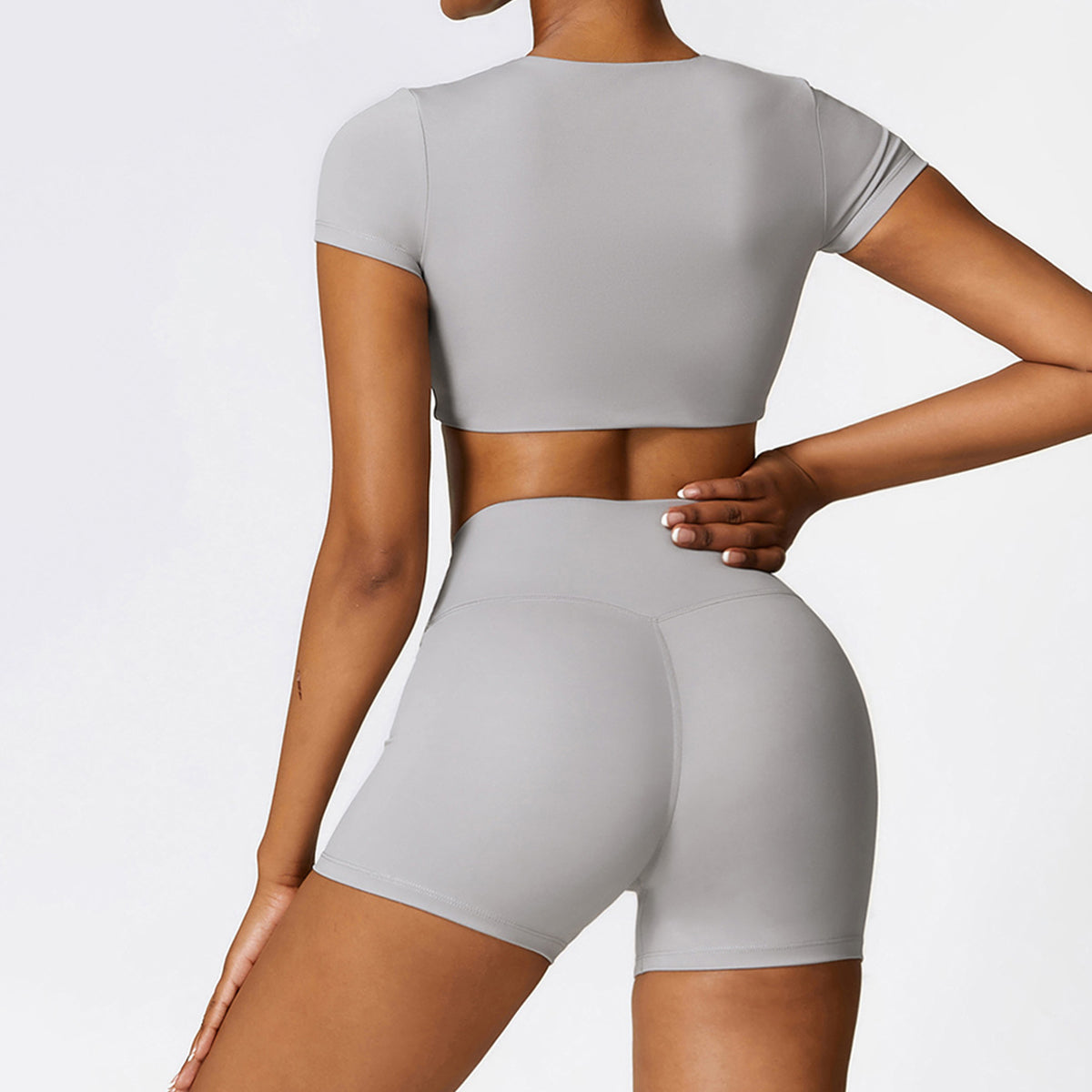Short Sleeve Workout Top - Taschereau