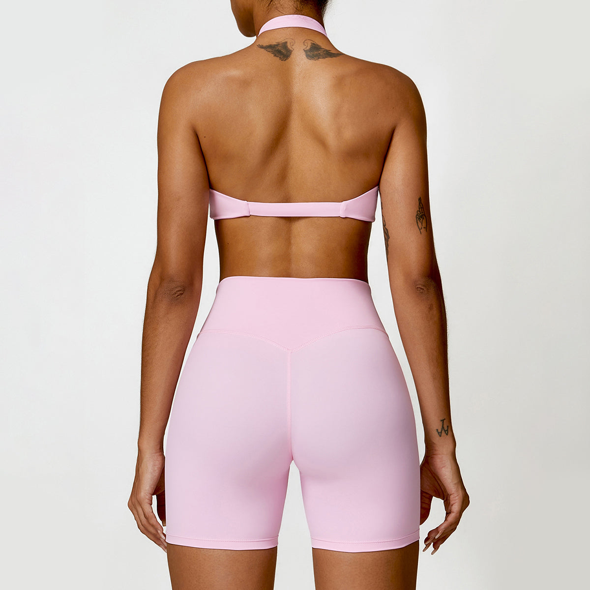 Twisted Halter Sports Bra - Leestma