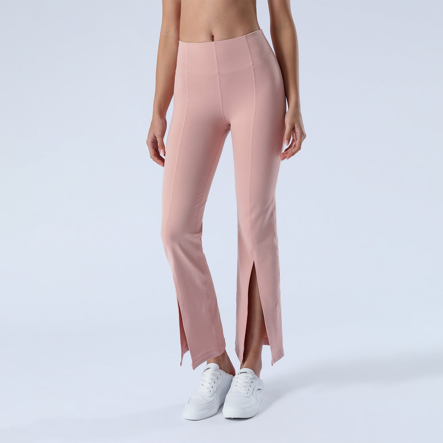 Split Hem Flare Yoga Leggings