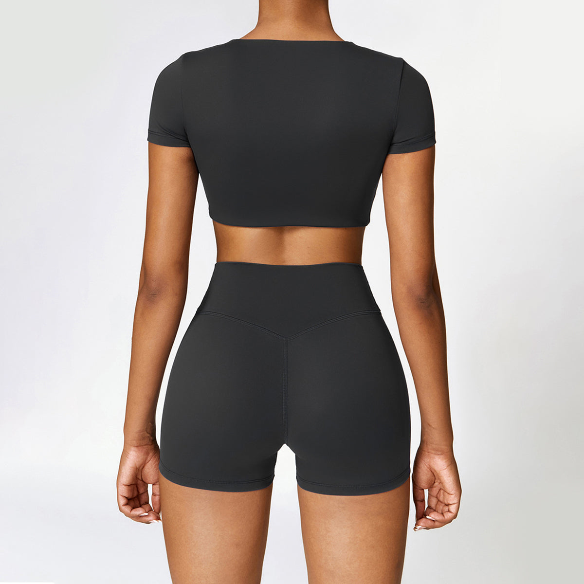 Short Sleeve Workout Top - Taschereau