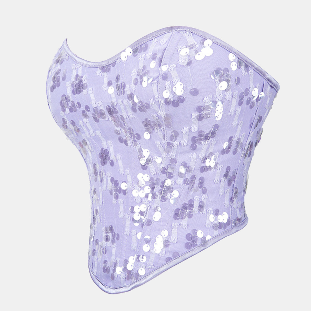 Sequin Overbust Corset
