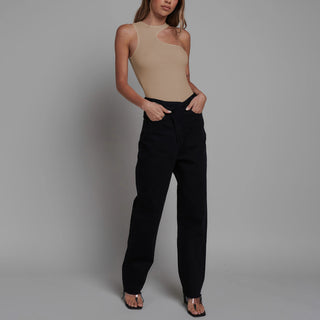 Cutout Knit Bodysuit