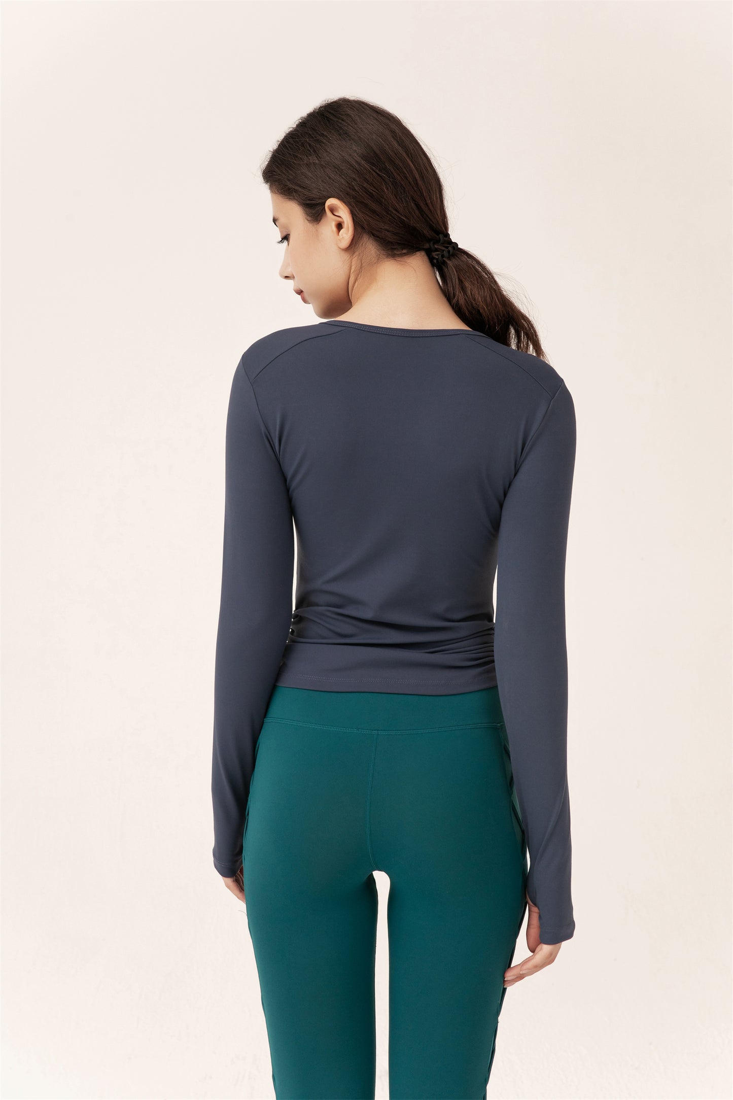 Drawstring Sports Top