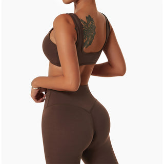 U Neck Backless Yoga Bra
