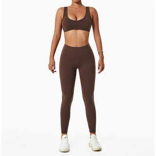 U Neck Backless Yoga Bra