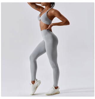 Twisted Sports Bra & Leggings Set