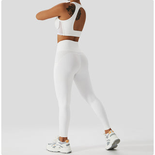 Sweetheart Neck Sports Bra & Leggings Set