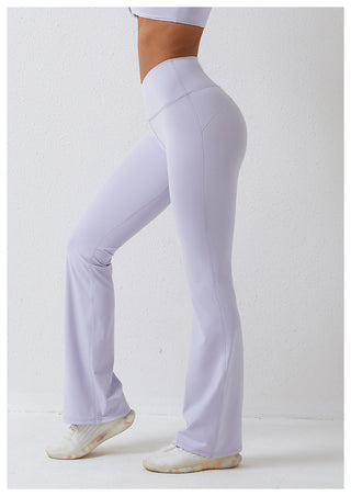 High-Waisted Crossover Yoga Pants