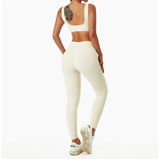 U Neck Backless Yoga Bra