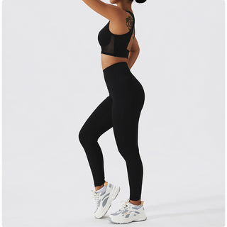 Sweetheart Neck Sports Bra & Leggings Set