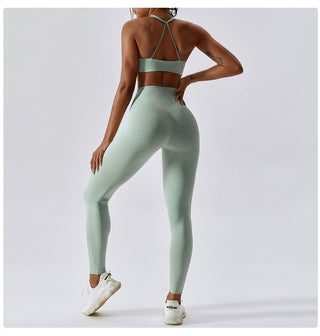 Twisted Sports Bra & Leggings Set