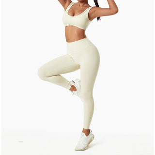 U Neck Backless Yoga Bra