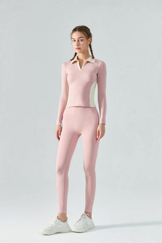 Collared Sports Top