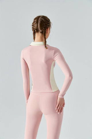 Collared Sports Top