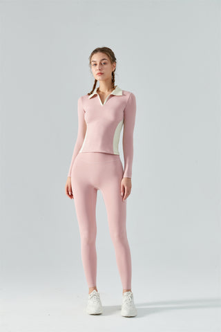 Collared Sports Top