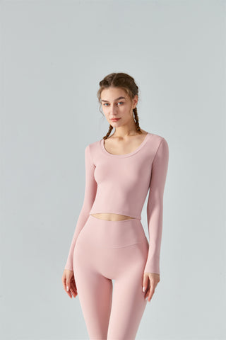Round Neck Sports Top