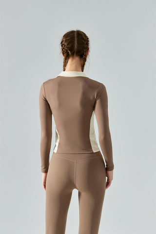 Collared Sports Top