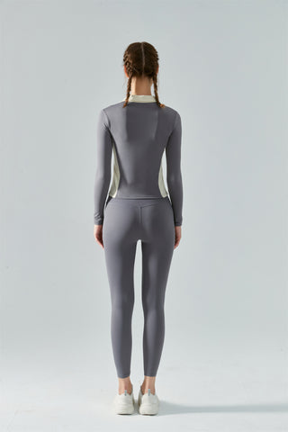 Collared Sports Top
