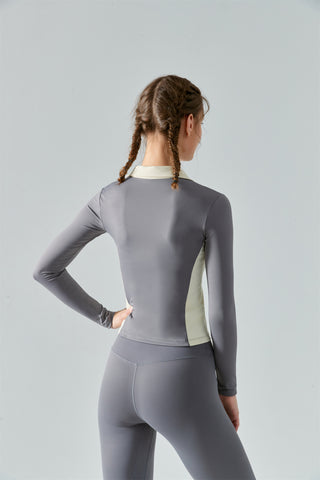 Collared Sports Top