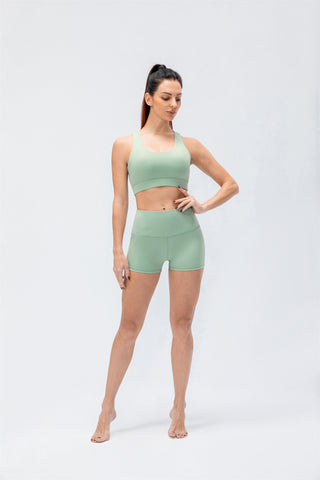 Sports Bra & Shorts Set- Attitude