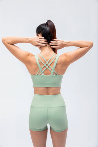 Sports Bra & Shorts Set- Attitude