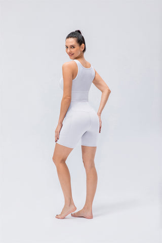 Sports Tank Top & Shorts Set- Elegant