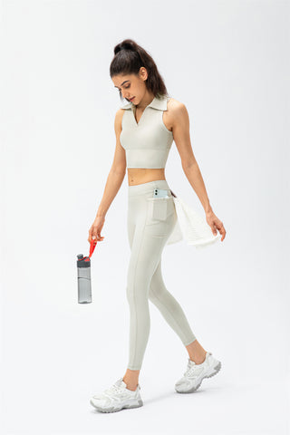 Sports Tank Top & leggings Set- Effect