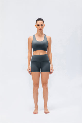 Sports Bra & Shorts Set- Attitude