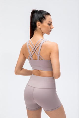 Sports Bra & Shorts Set- Attitude