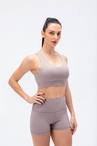 Sports Bra & Shorts Set- Attitude