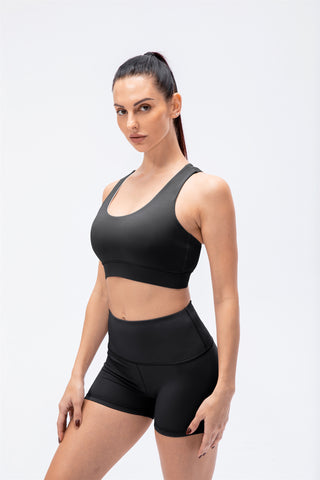 Sports Bra & Shorts Set- Attitude