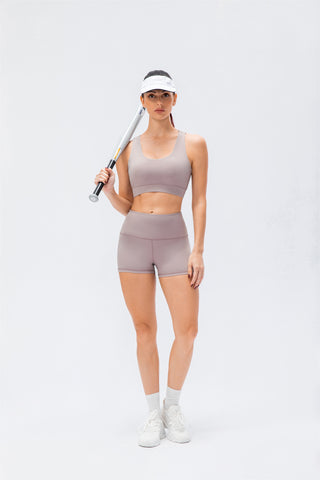 Sports Bra & Shorts Set- Attitude