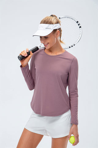 Long Sleeve Loose Sports Tee
