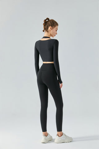 Thumb Hole 2-in-1 Sports Top